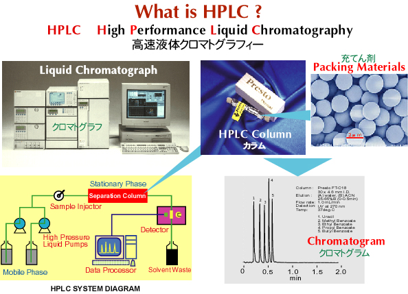hplc column imtakt yazawa shool システム　ダイアグラム